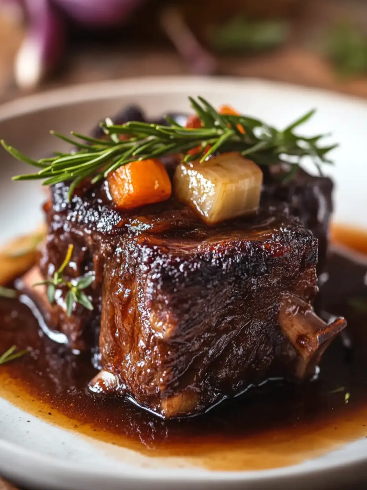 Deliciously Tender Braised Beef Short Ribs in Rioja Wine Sauce 2 Deliciously Tender Braised Beef Short Ribs in Rioja Wine Reduction Recipe