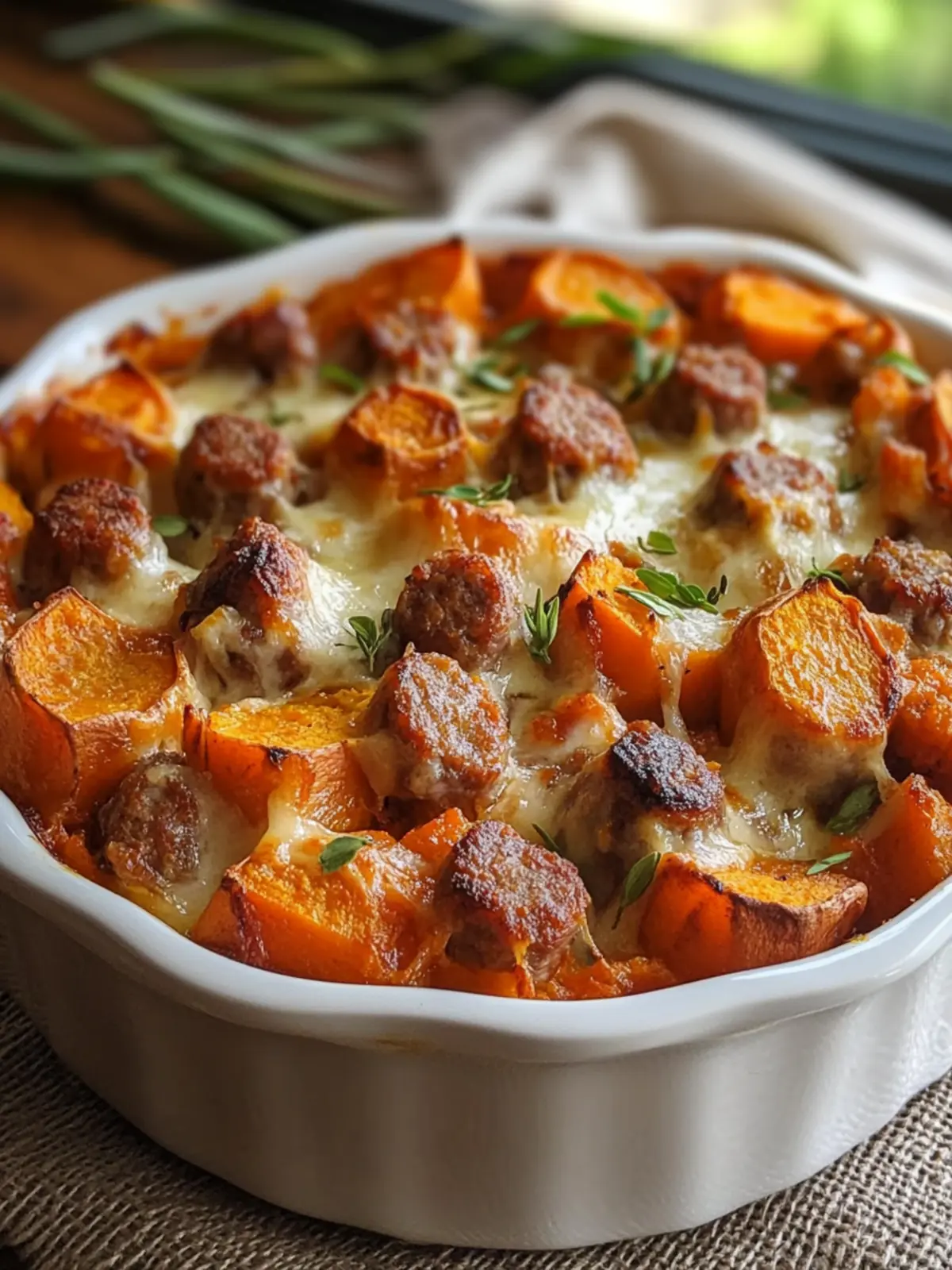 Savory Sweet Potato and Sausage Casserole for Cozy Evenings 3 Sweet Potato and Sausage Casserole