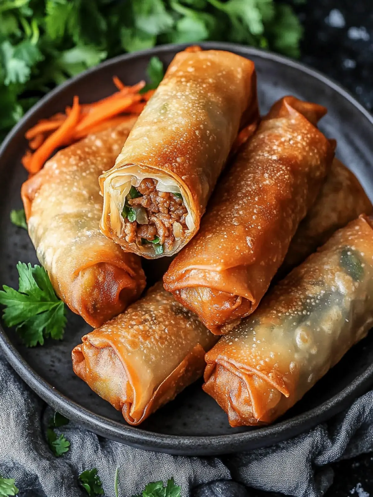 Crispy Chinese Pork Cabbage Egg Rolls for Ultimate Crunch Bliss 5 Chinese Pork Cabbage Egg Rolls