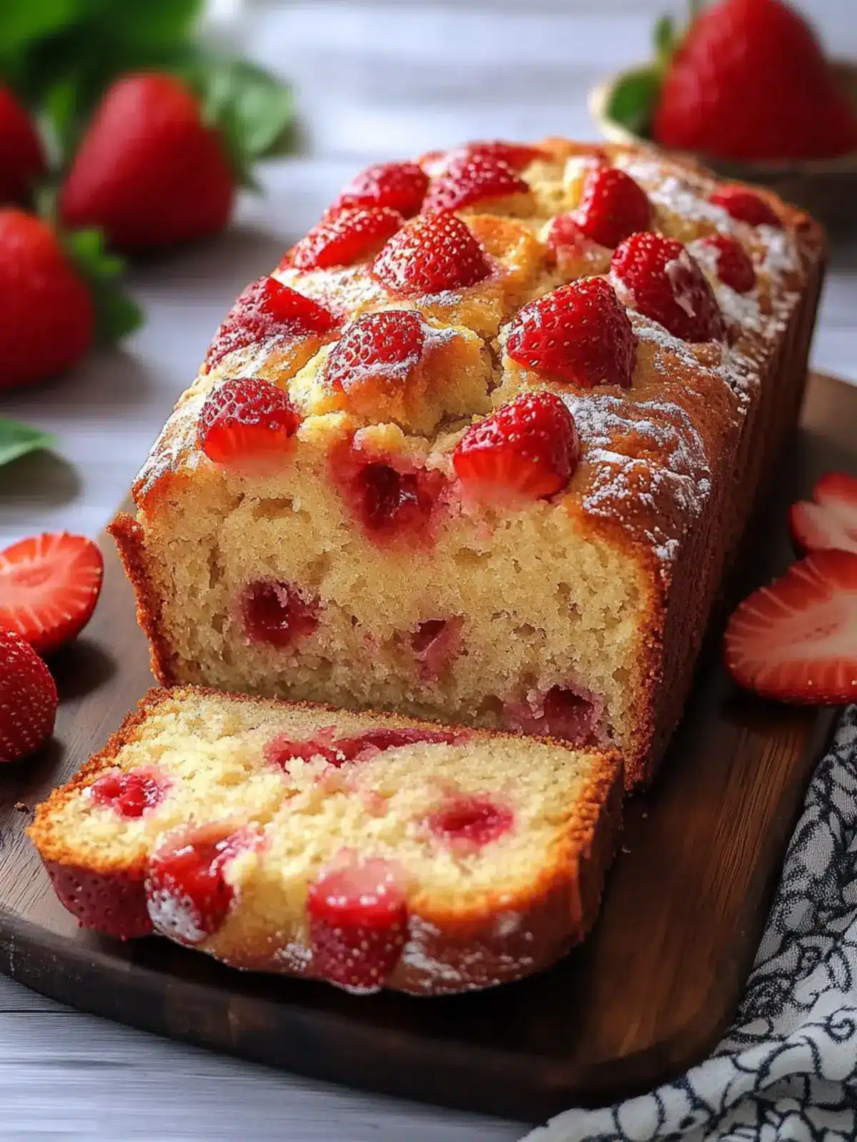 Sweet and Moist Fresh Strawberry Bread for Brunch Bliss 5 Fresh Strawberry Bread