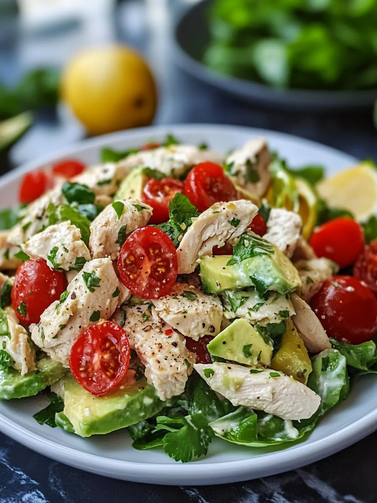 Creamy Avocado Chicken Salad for Your Next Quick Lunch Delight 5 Avocado Chicken Salad