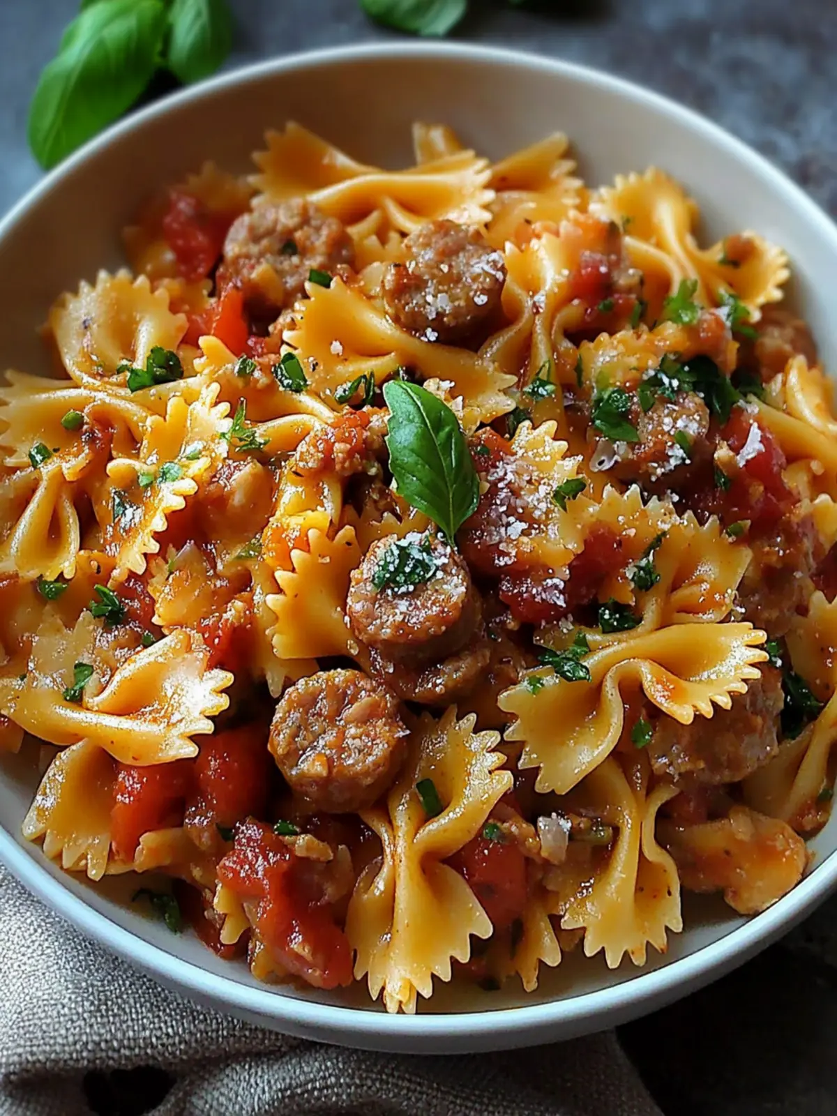 Creamy Italian Sausage Bow Tie Pasta for Quick Weeknight Meals 3 Italian Sausage Bow Tie Pasta