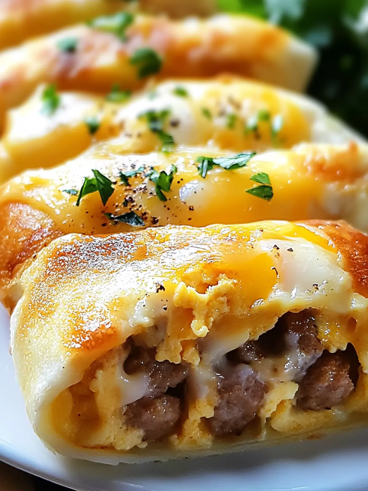 Savor Quick Sausage Egg and Cheese Breakfast Roll-Ups Today 5 Sausage Egg and Cheese Breakfast Roll-Ups