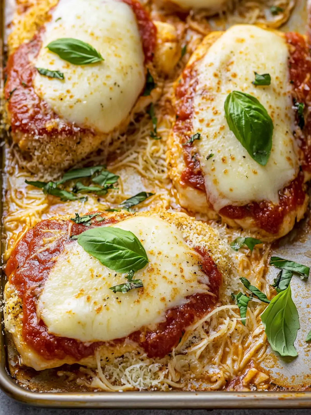 Sheet Pan Chicken Parm: Easy Comfort Food for Busy Nights 5 Sheet Pan Chicken Parm