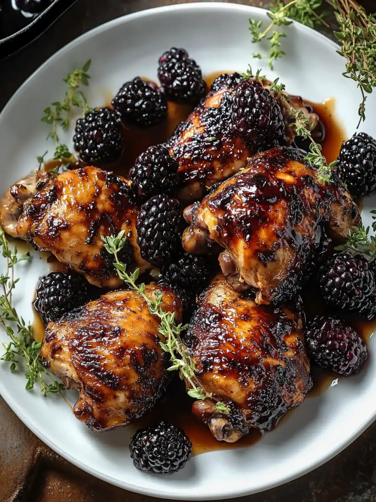 Bourbon Blackberry Chicken: A Sweet Savory Weeknight Treat 3 Bourbon Blackberry Chicken