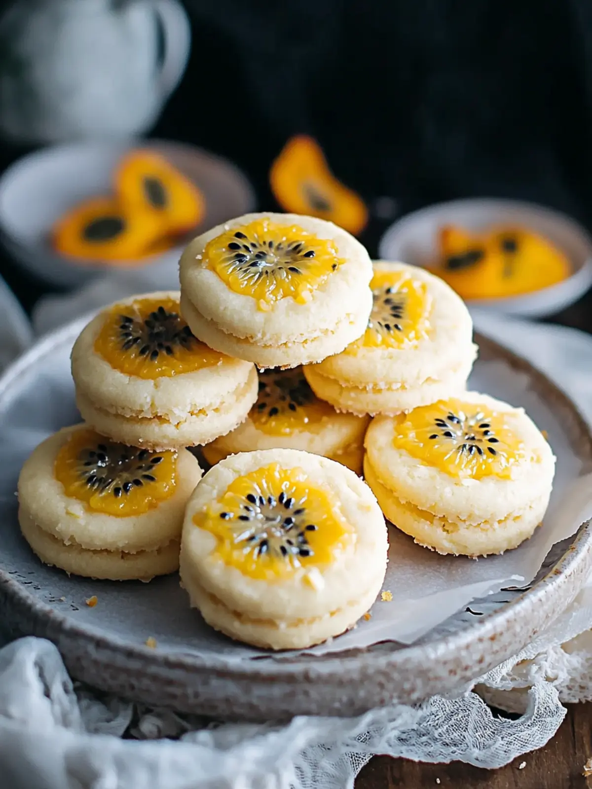 Tangy Passionfruit Sponge Cookies for a Tropical Treat 5 Passionfruit Sponge Cookies