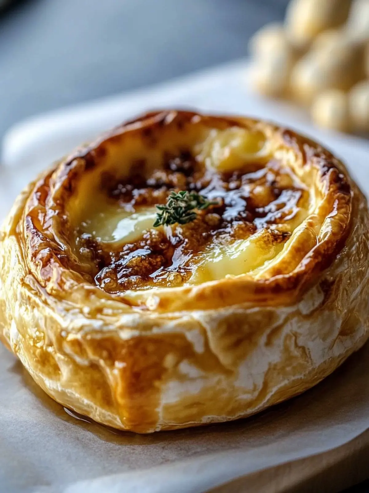 Baked Brie Delight: Quick Puff Pastry Treat for Any Occasion 3 Baked brie