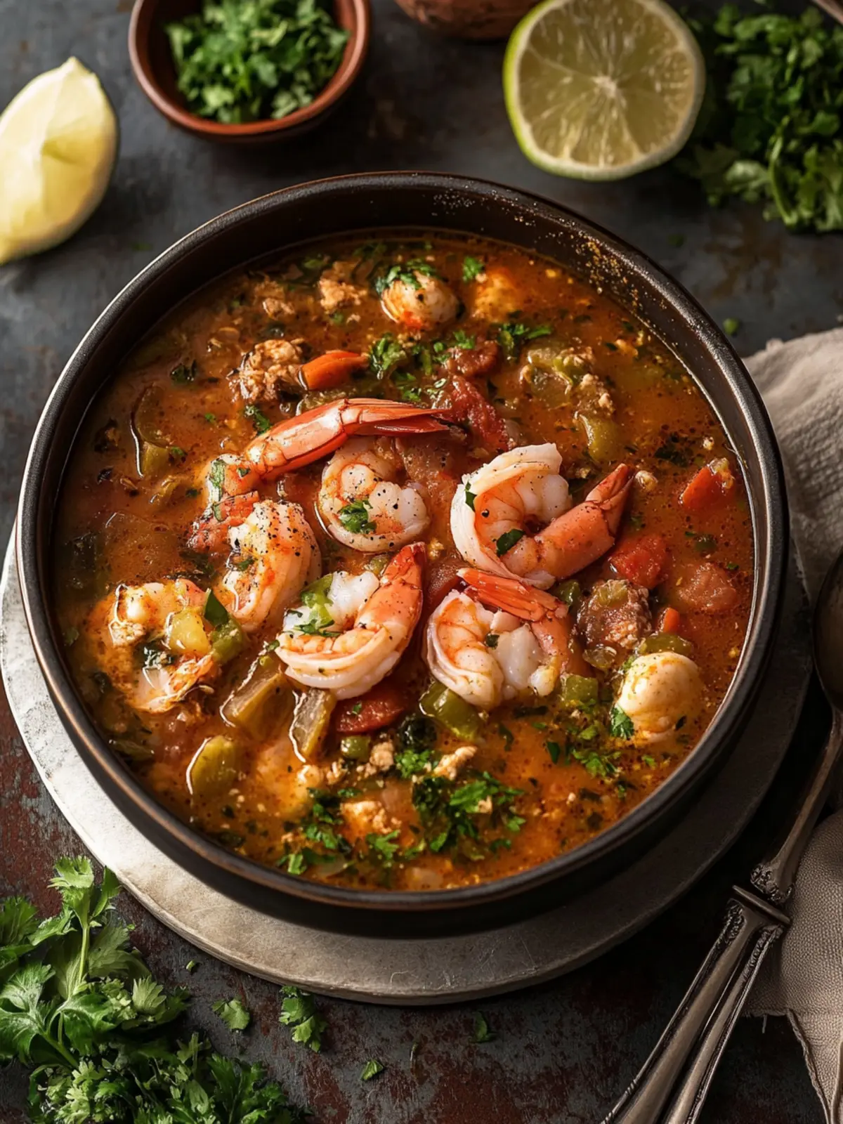 Savory Louisiana Seafood Gumbo: Comfort in Every Bowl 4 Louisiana Seafood Gumbo