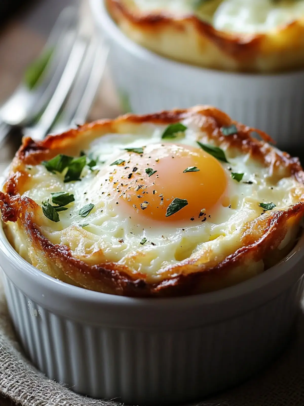 Irresistible Baked Eggs Napoleon: Your Easy Brunch Delight 4 Baked Eggs Napoleon: Delicious, Easy Brunch Recipe!