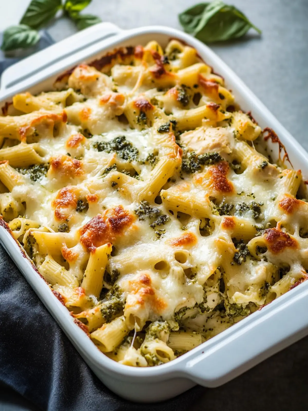Creamy Pesto Chicken Pasta Bake Your New Weeknight Favorite 5 Creamy Pesto Chicken Pasta Bake