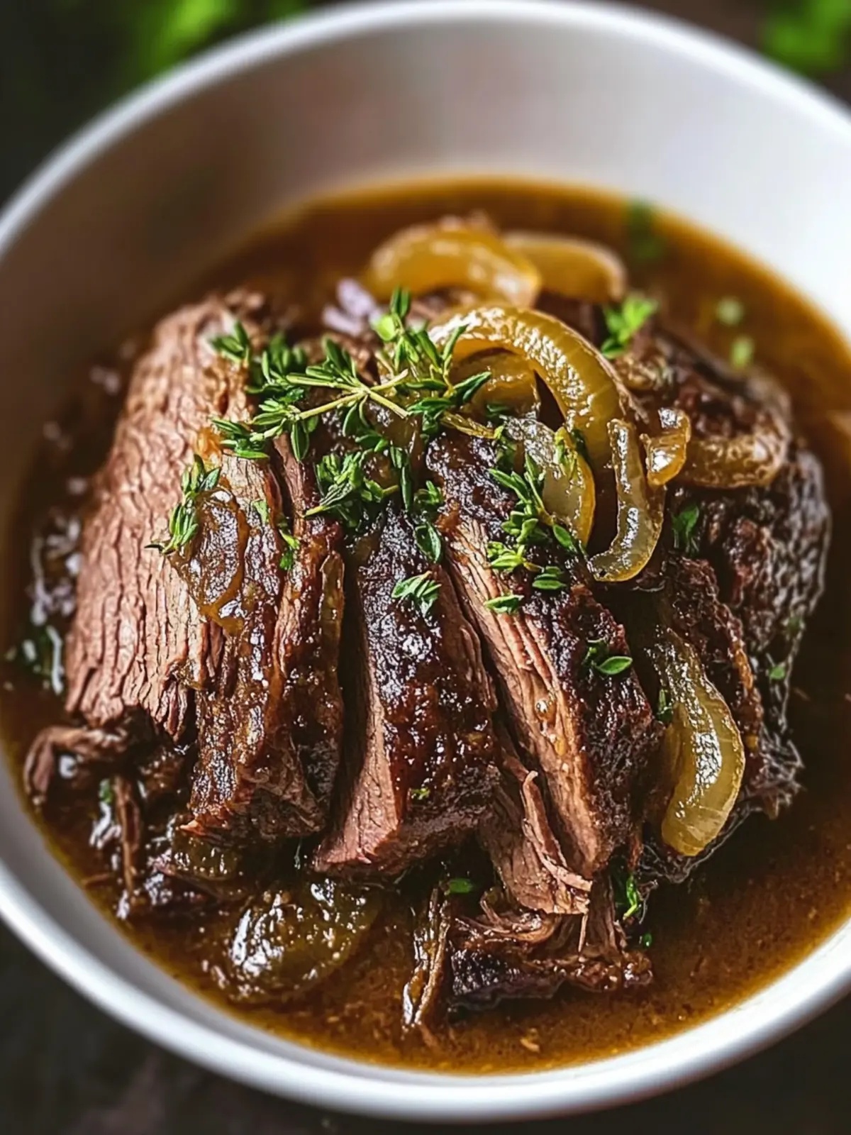 Slow Cooker French Onion Pot Roast for Effortless Comfort Meals 3 Slow Cooker French Onion Pot Roast