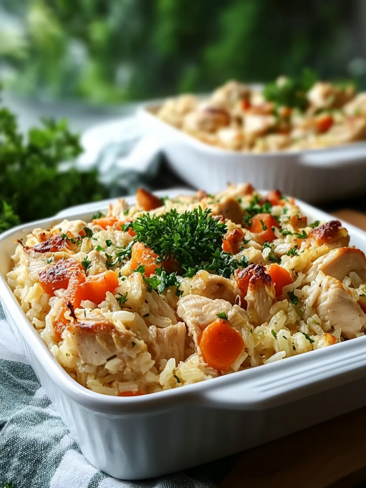 Healthy Chicken and Rice Casserole for a Cozy Family Dinner 5 Healthy Chicken and Rice Casserole