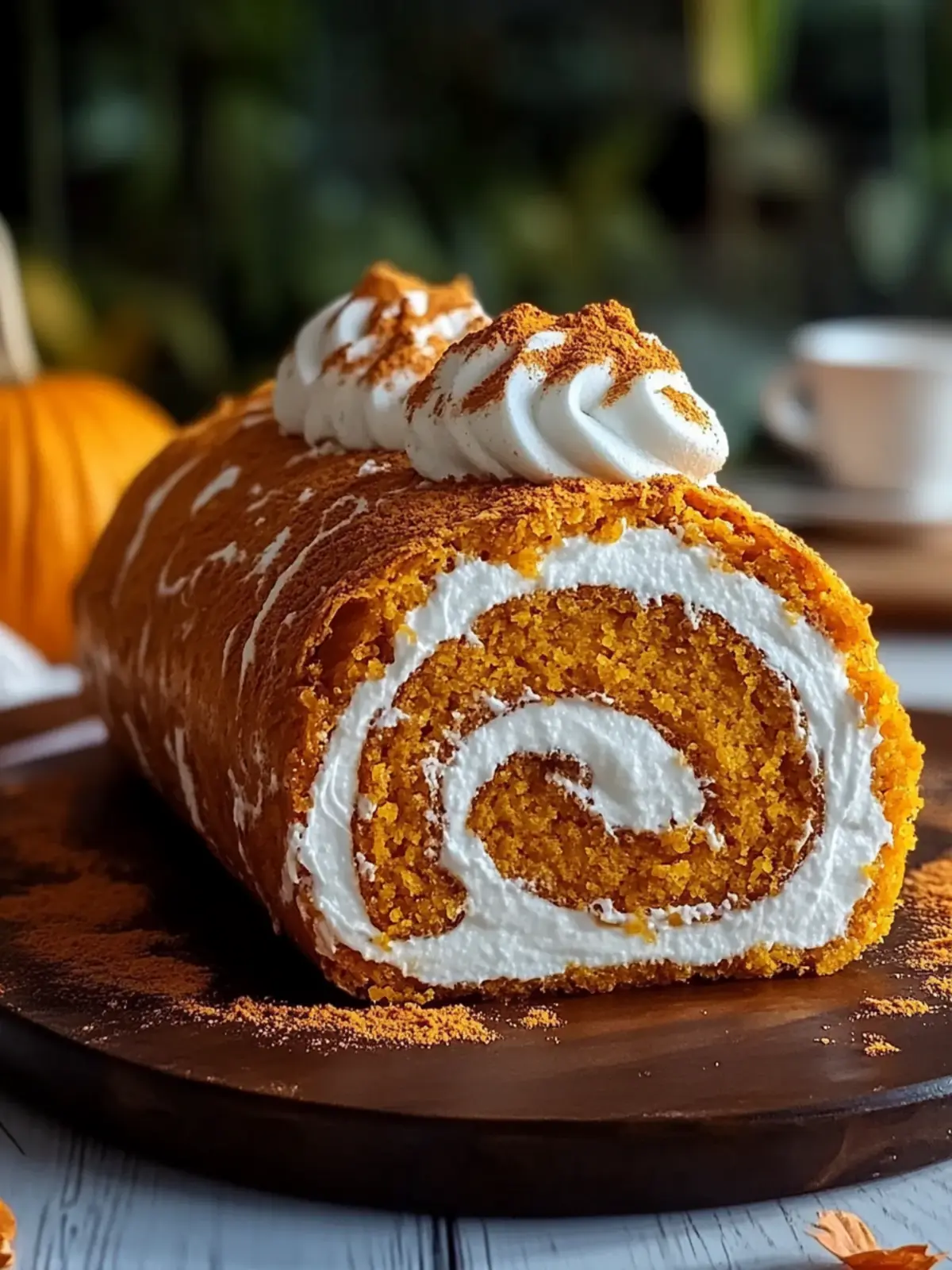 Classic Pumpkin Roll with Creamy Filling You'll Crave This Fall 3 Classic Pumpkin Roll with Creamy Filling