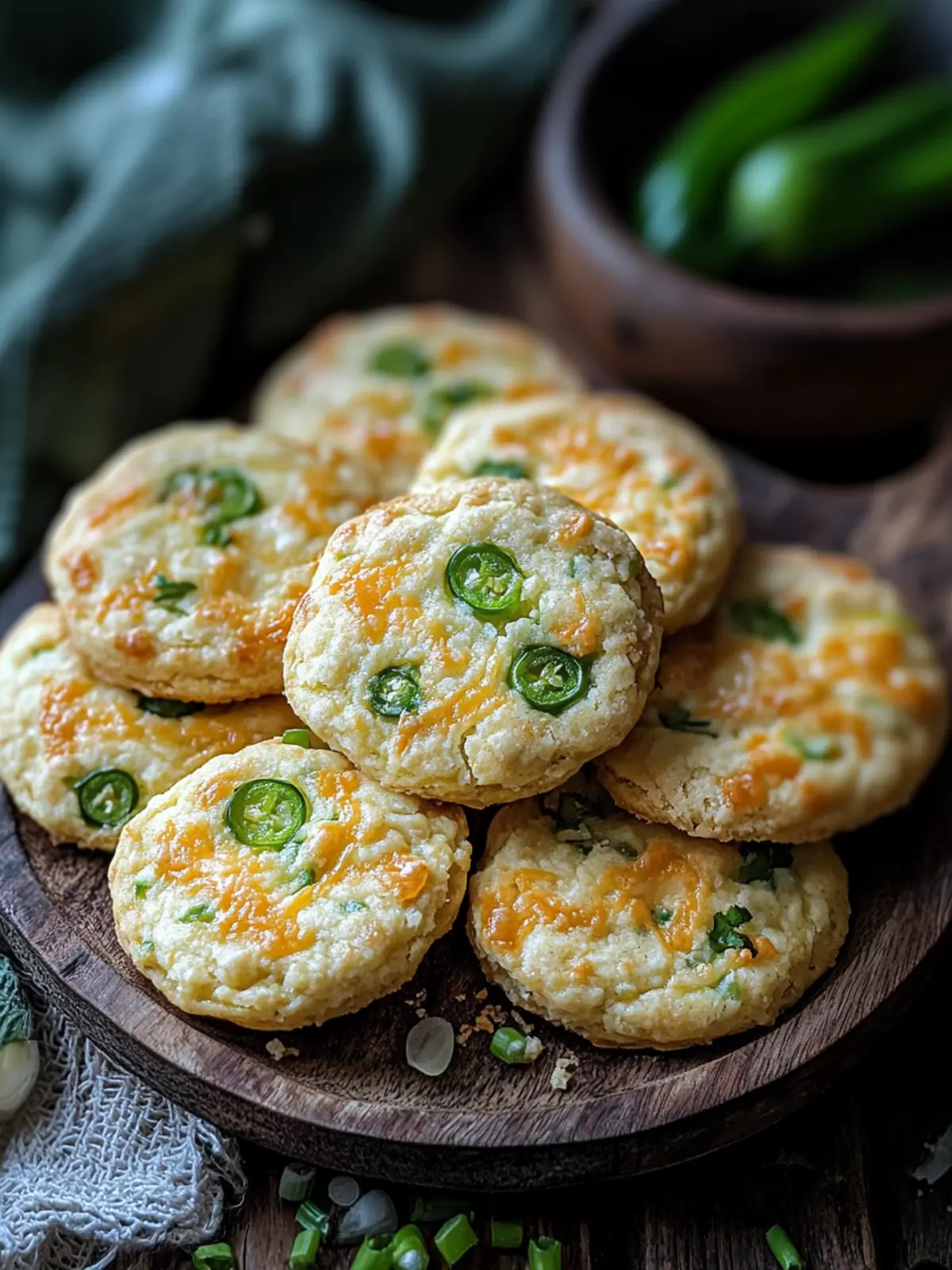 Cheesy Jalapeño Shortbread: A Savory Twist You’ll Love 4 Cheesy Jalapeño Shortbread