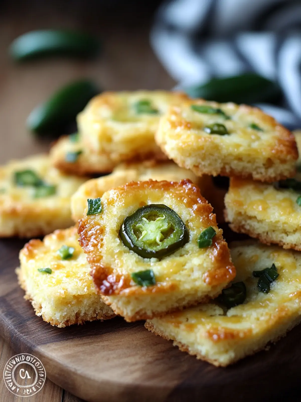 Cheesy Jalapeño Shortbread: Elevate Your Snack Game Today 4 Cheesy Jalapeño Shortbread