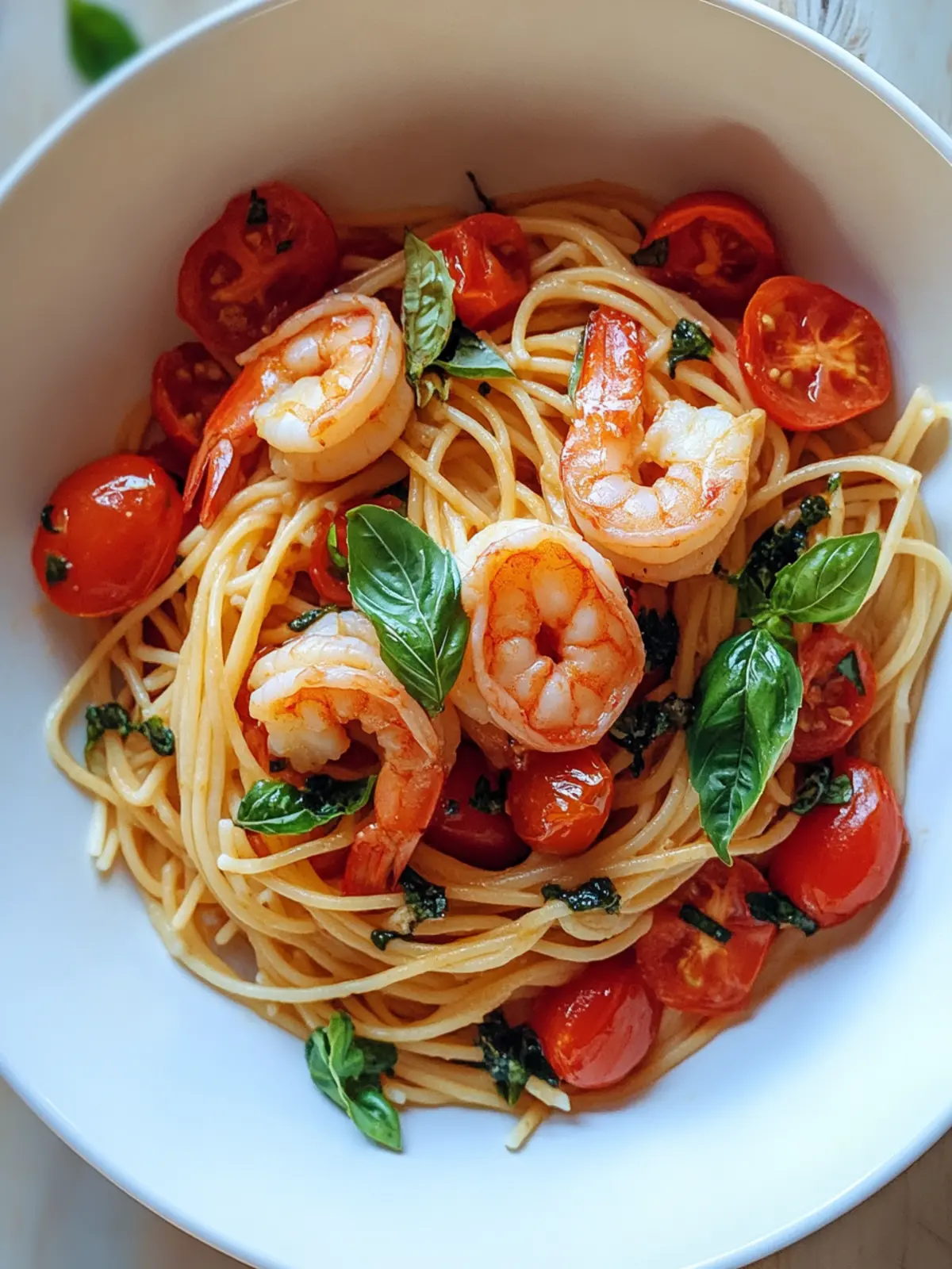 Savory Shrimp Tomato Basil Pasta Ready in Under 30 Minutes 2 Shrimp Tomato Basil Pasta