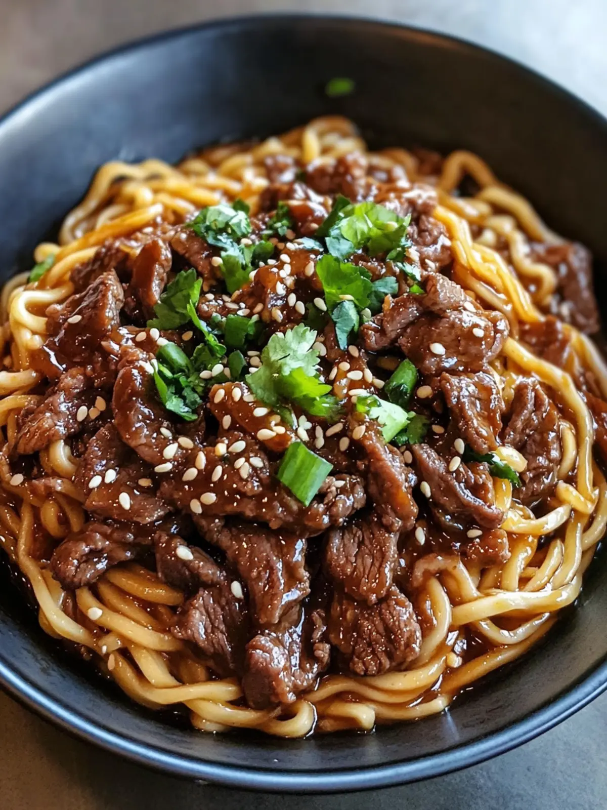 Sticky Beef Noodles: Quick Comfort Dish for Busy Nights 3 Sticky Beef Noodles
