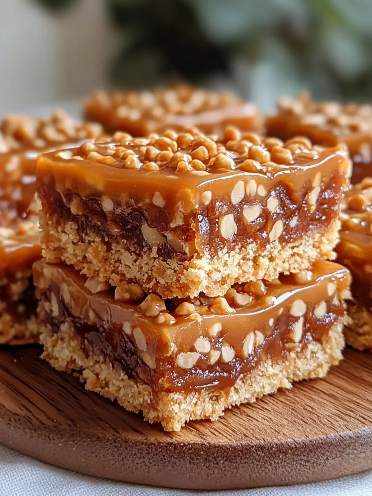 Irresistible Homemade Butterfinger Caramel Crunch Bars Recipe 4 Homemade Butterfinger Caramel Crunch Bars