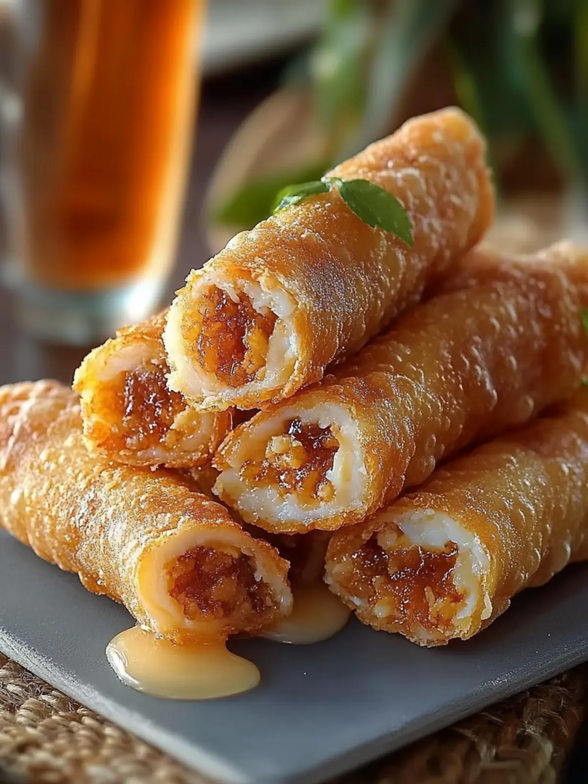 Crispy Texas Twinkies Egg Rolls with Honey You Can't Resist 5 Texas Twinkies Egg Rolls with Honey