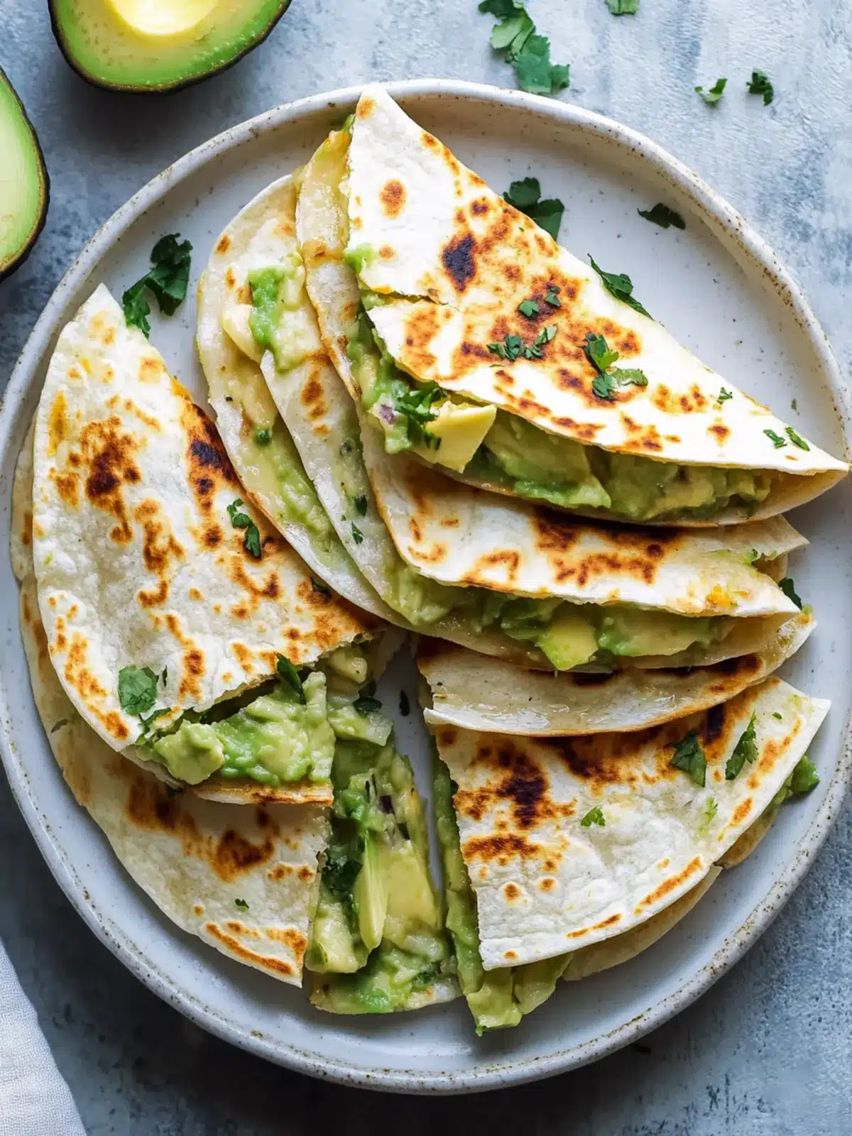 Cheesy Avocado Quesadillas: Quick, Customizable Comfort Food 4 Cheesy Avocado Quesadillas