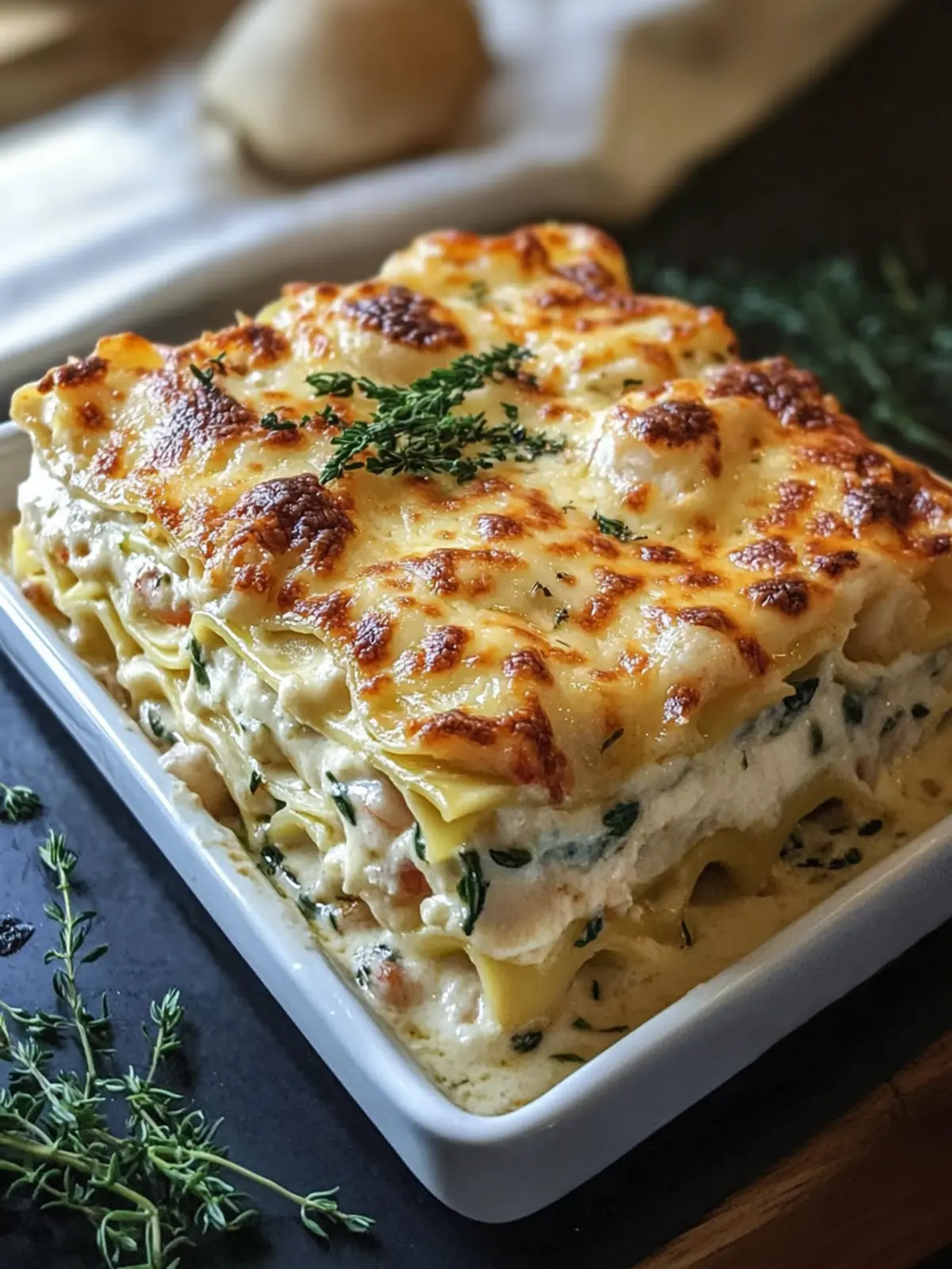 5 Star Seafood Lasagna Recipe for One Delightful Serving 3 5 Star seafood lasagna makes 1 serving