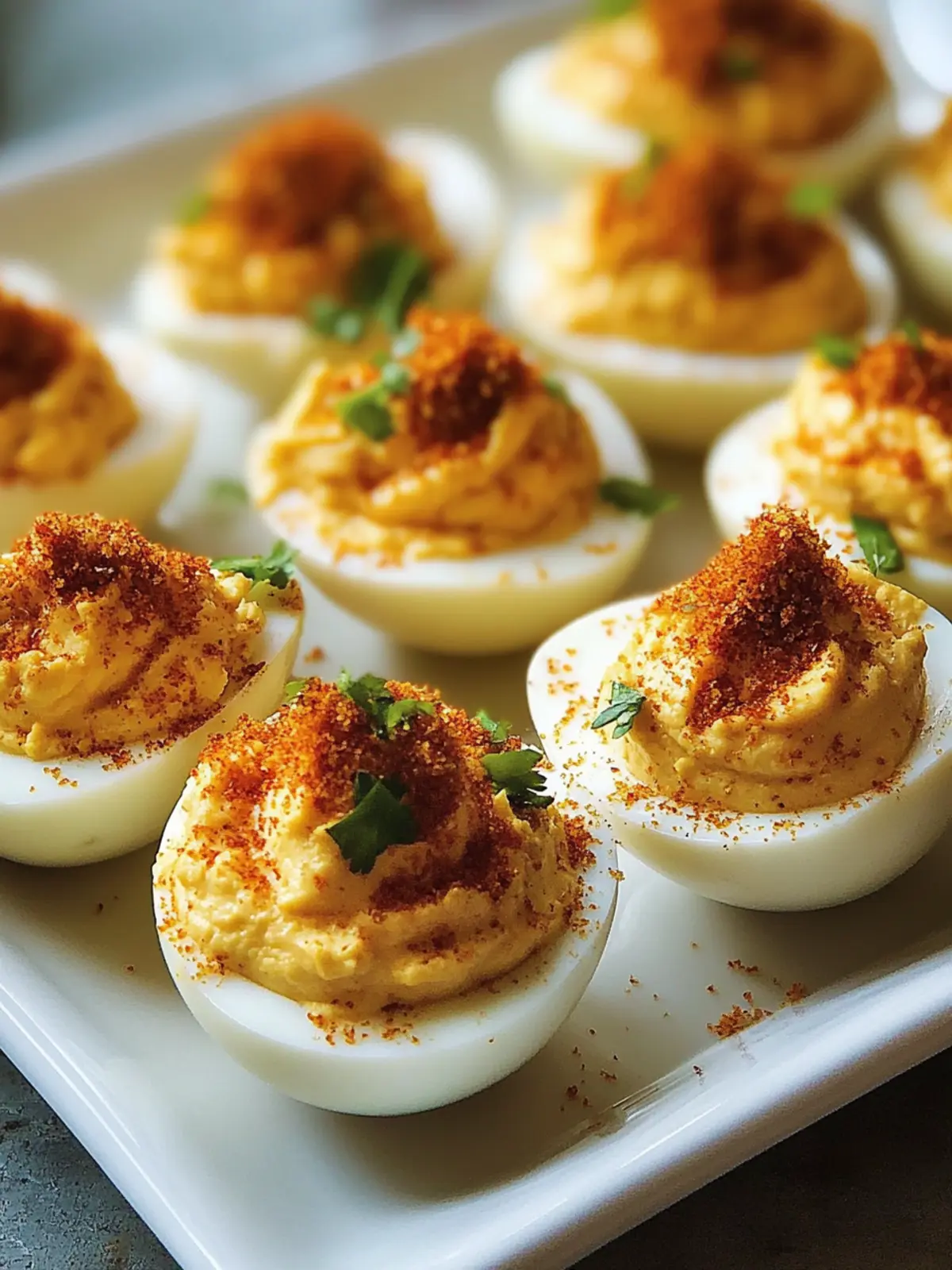 Crispy Spicy Bayou Deviled Eggs to Kickstart Your Party 3 Spicy Bayou Deviled Eggs