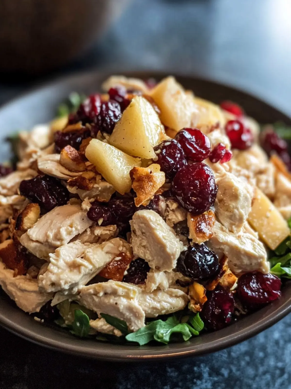 Perfect Cranberry Apple Chicken Salad in 3 Simple Steps 2 Perfect Cranberry Apple Chicken Salad in 3 Steps