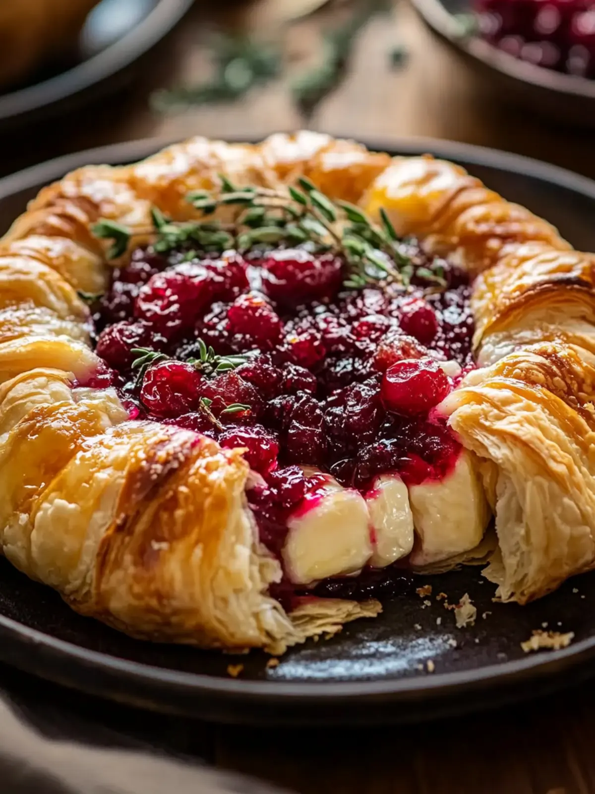 Easy Cranberry-Orange Baked Brie in Puff Pastry Bliss 2 Easy Cranberry-Orange Baked Brie in Puff Pastry
