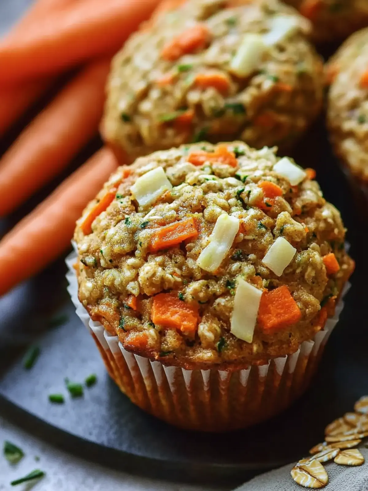 Zucchini Carrot Oatmeal Muffins for a Wholesome Breakfast Delight 5 Zucchini Carrot Oatmeal Muffins