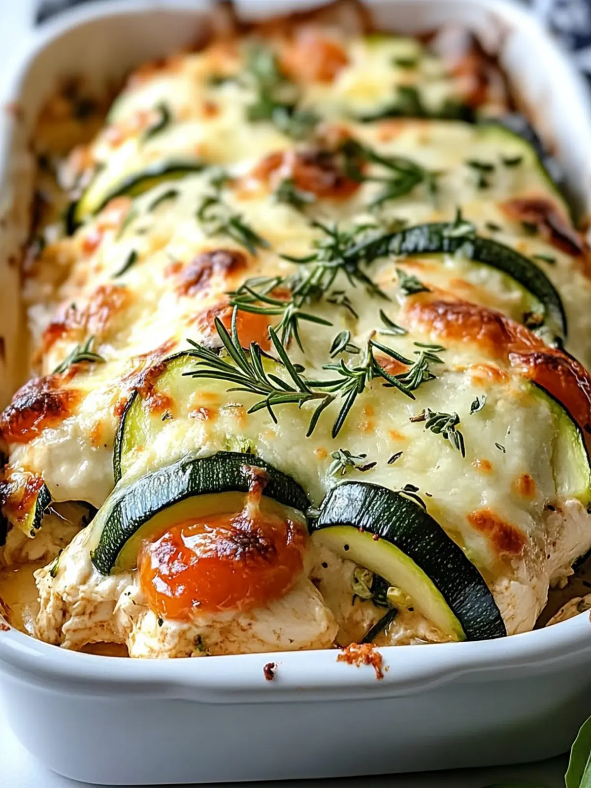 Savor the Flavor: Easy Chicken Zucchini Bake Delight 4 Chicken Zucchini Bake