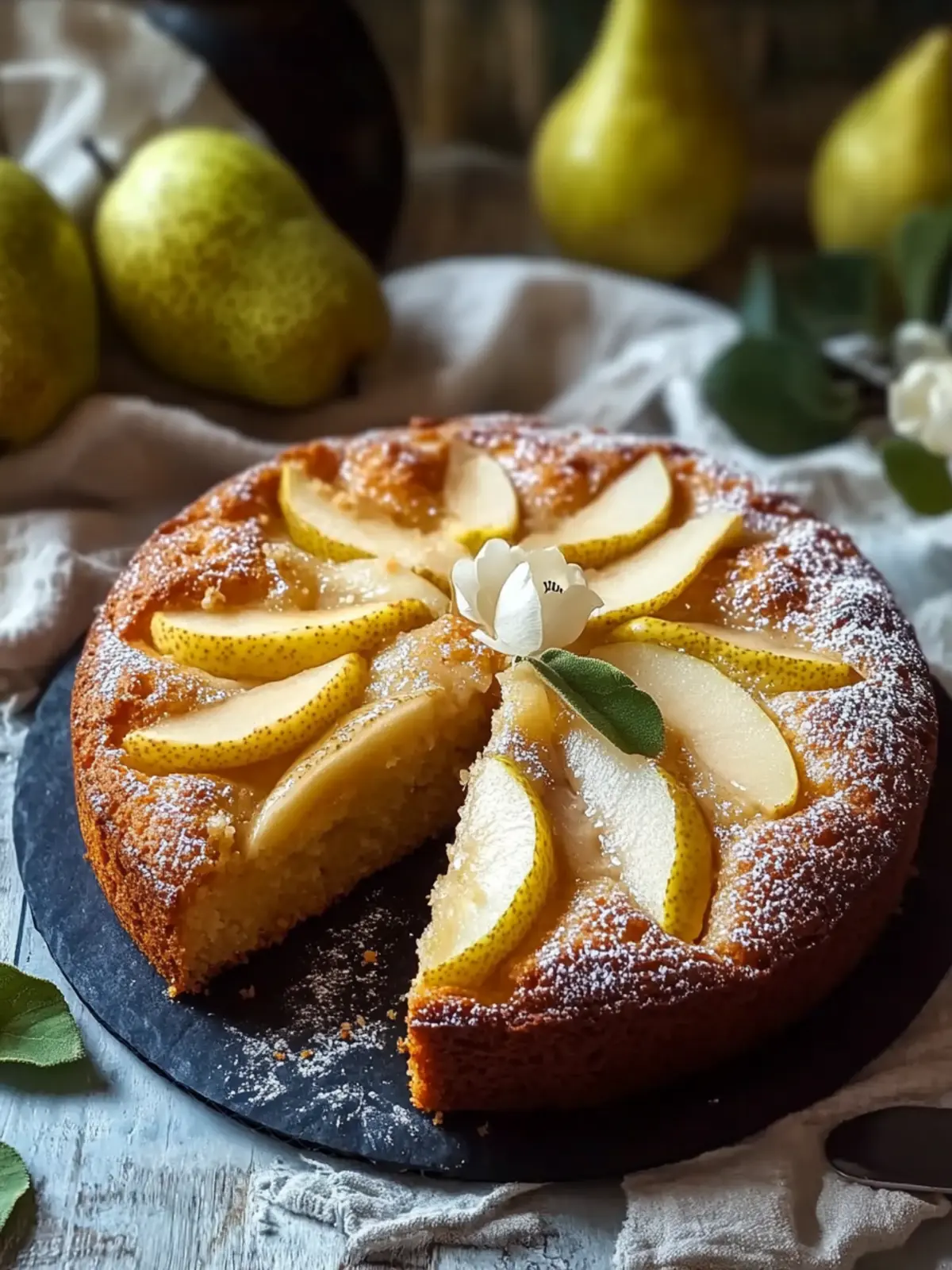 Delicious Italian Pear Cake for a Cozy Dessert Treat 5 Italian Pear Cake