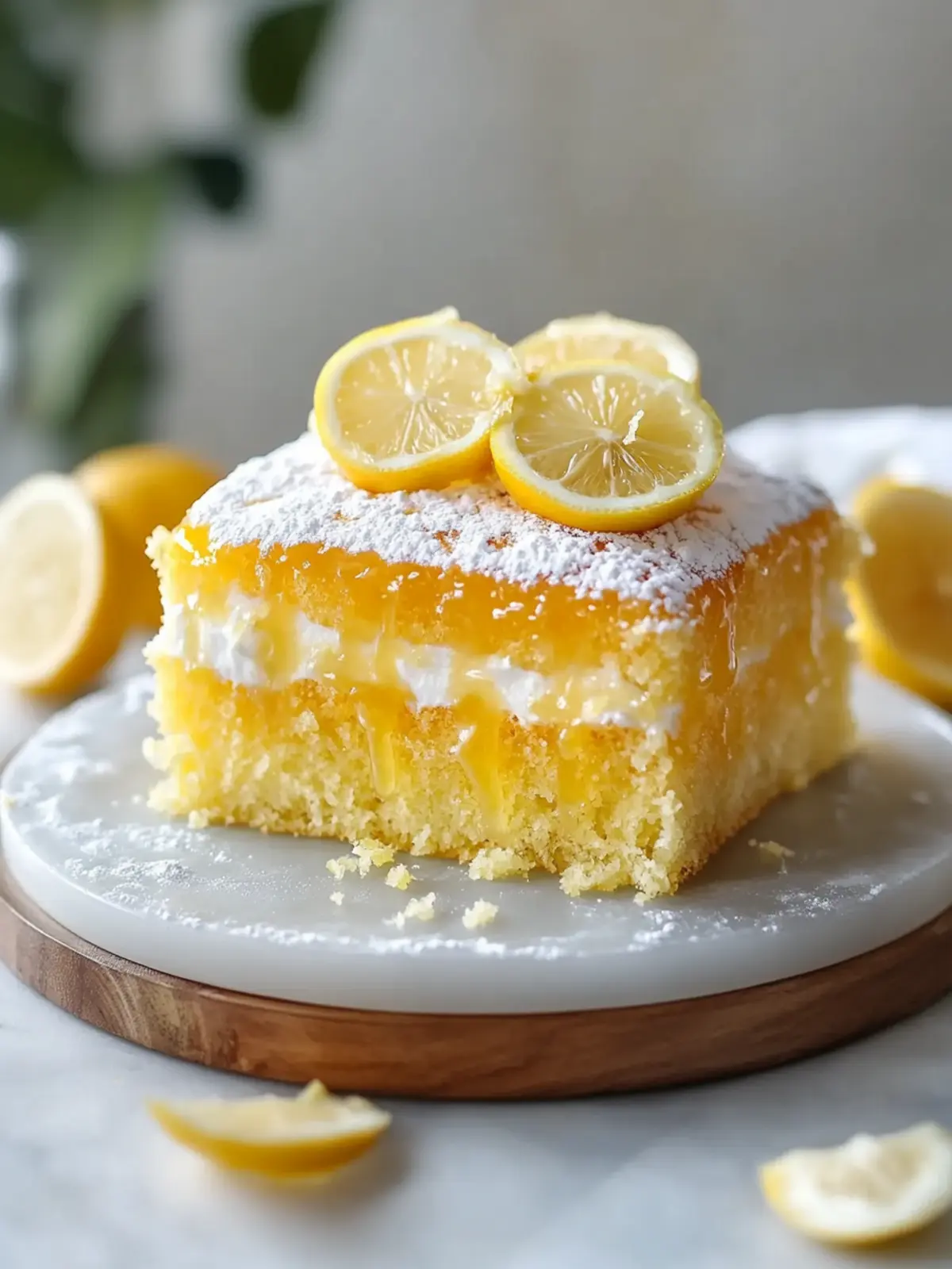 A Lemon Cake to Die For with Irresistible Soaking Syrup 2 A Lemon Cake to Die for!