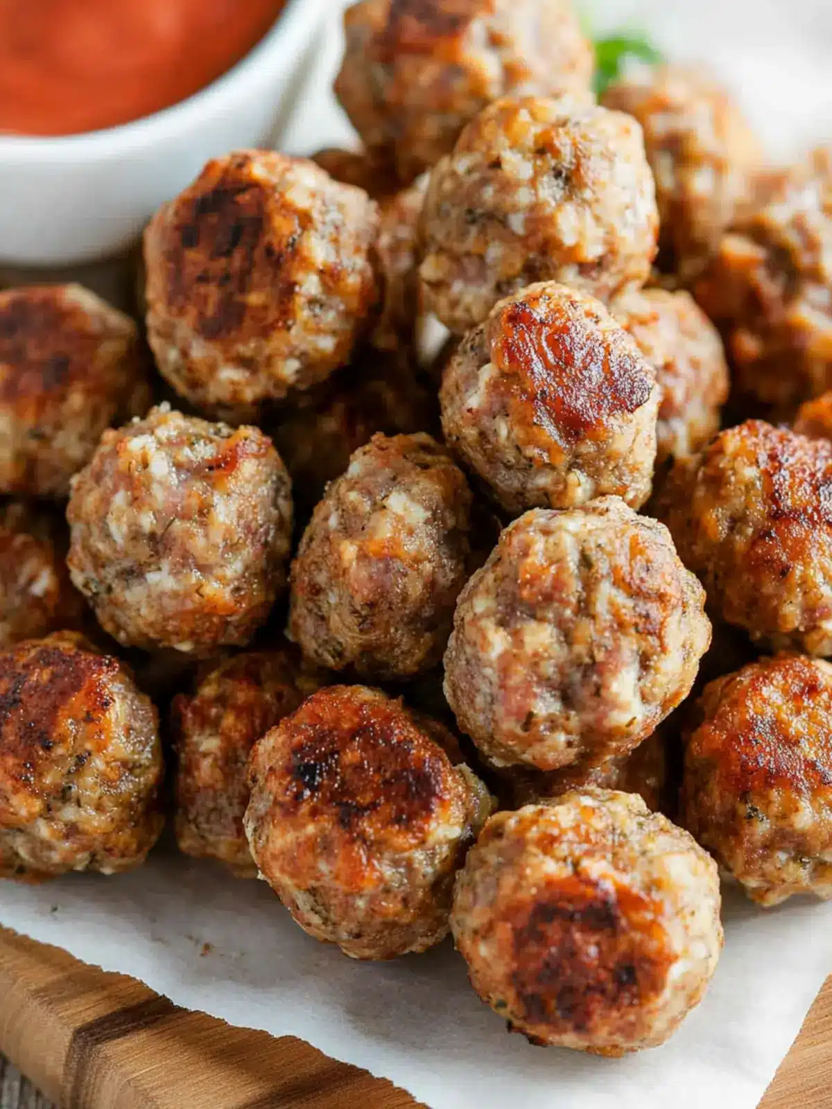 Sausage Balls Recipe: Irresistibly Cheesy Appetizers! 3 Sausage Balls Recipe