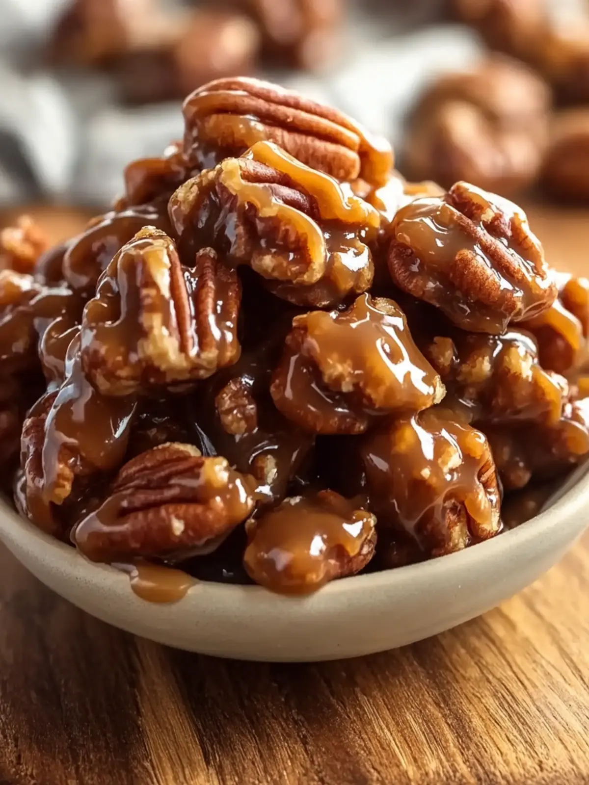 Sweet Soft Caramel Pecan Clusters You'll Crave Daily 3 Soft Caramel Pecan Clusters
