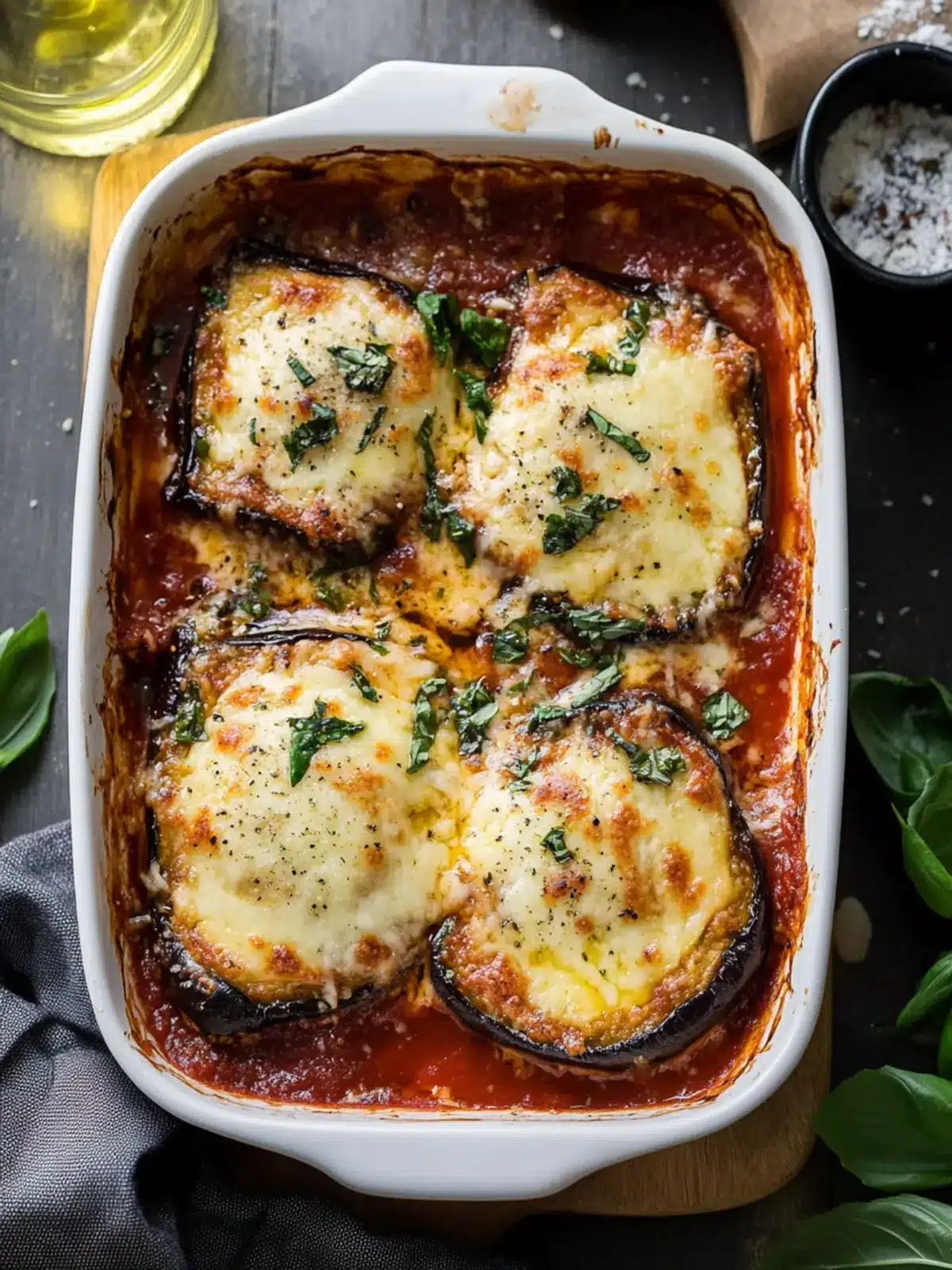 Classic Eggplant Parmesan: Crispy Fried or Heartwarming Baked 3 Classic Eggplant Parmesan