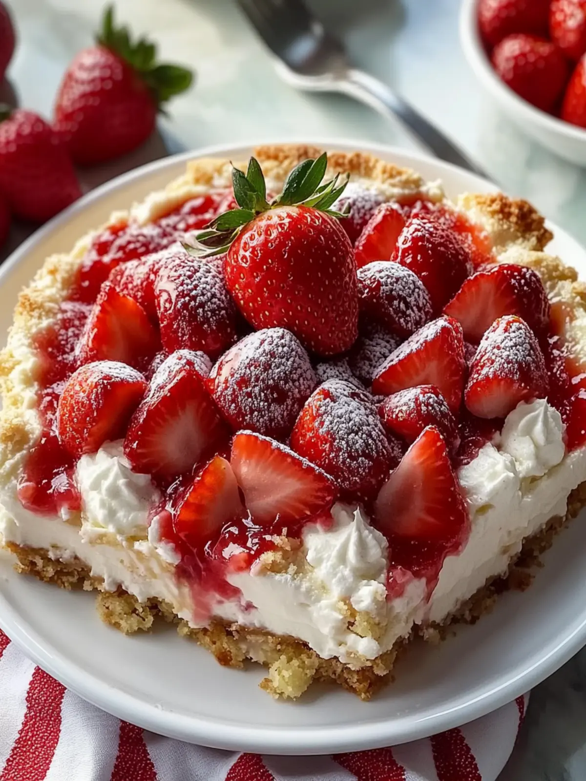 Donna Wood Strawberry Cheesecake Dump Cake for Busy Nights 2 Donna Wood Strawberry Cheesecake Dump Cake