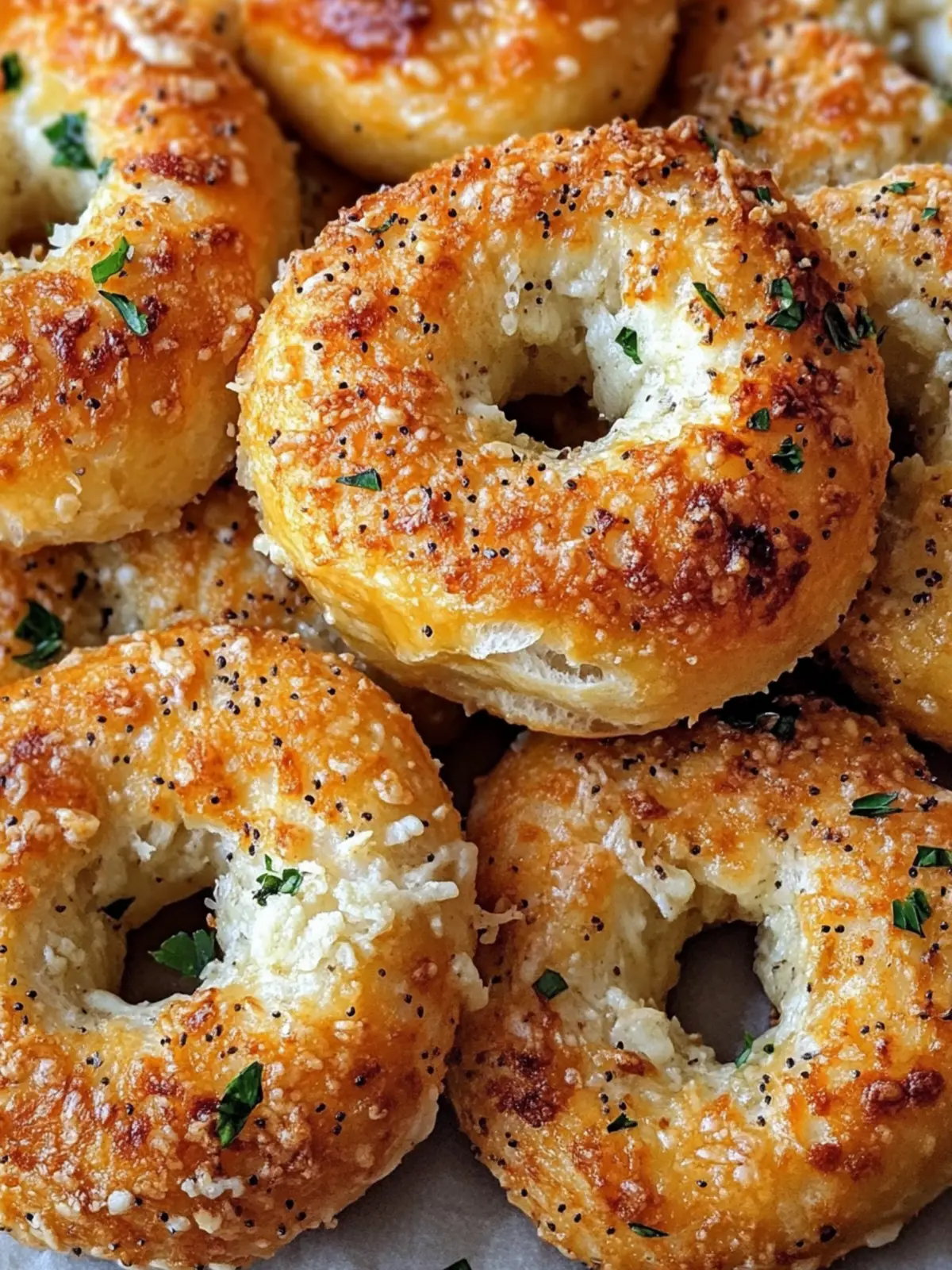 Homemade Garlic and Parmesan Bagels for Cozy Mornings 2 Garlic and Parmesan Bagels