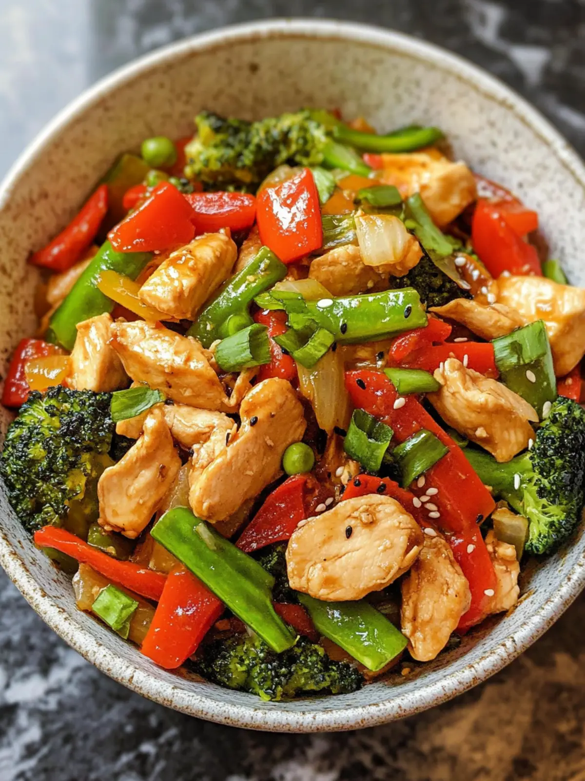 Quick and Easy Chicken Stir Fry with Ginger and Veggies 2 Easy Chicken Stir Fry