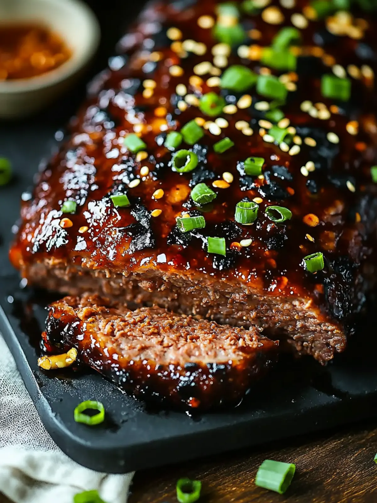 Korean BBQ Meatloaf: A Savory Twist on Comfort Food 2 Korean BBQ Meatloaf