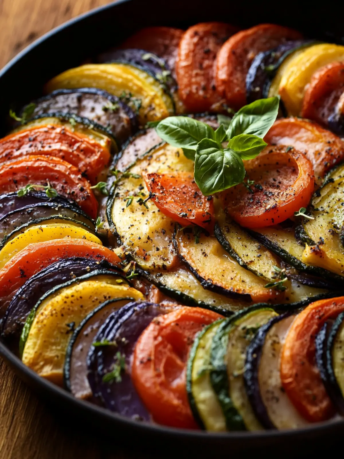 Delicious Garden Ratatouille with Cheesy Italian Twist 2 Garden Ratatouille