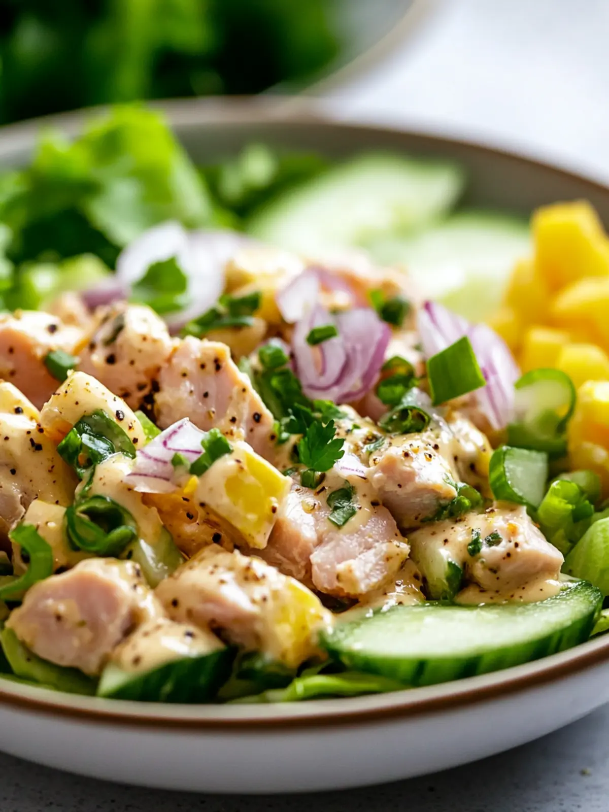 Savory Creamy Honey Mustard Tuna Salad You’ll Crave Daily 3 Creamy Honey Mustard Tuna Salad