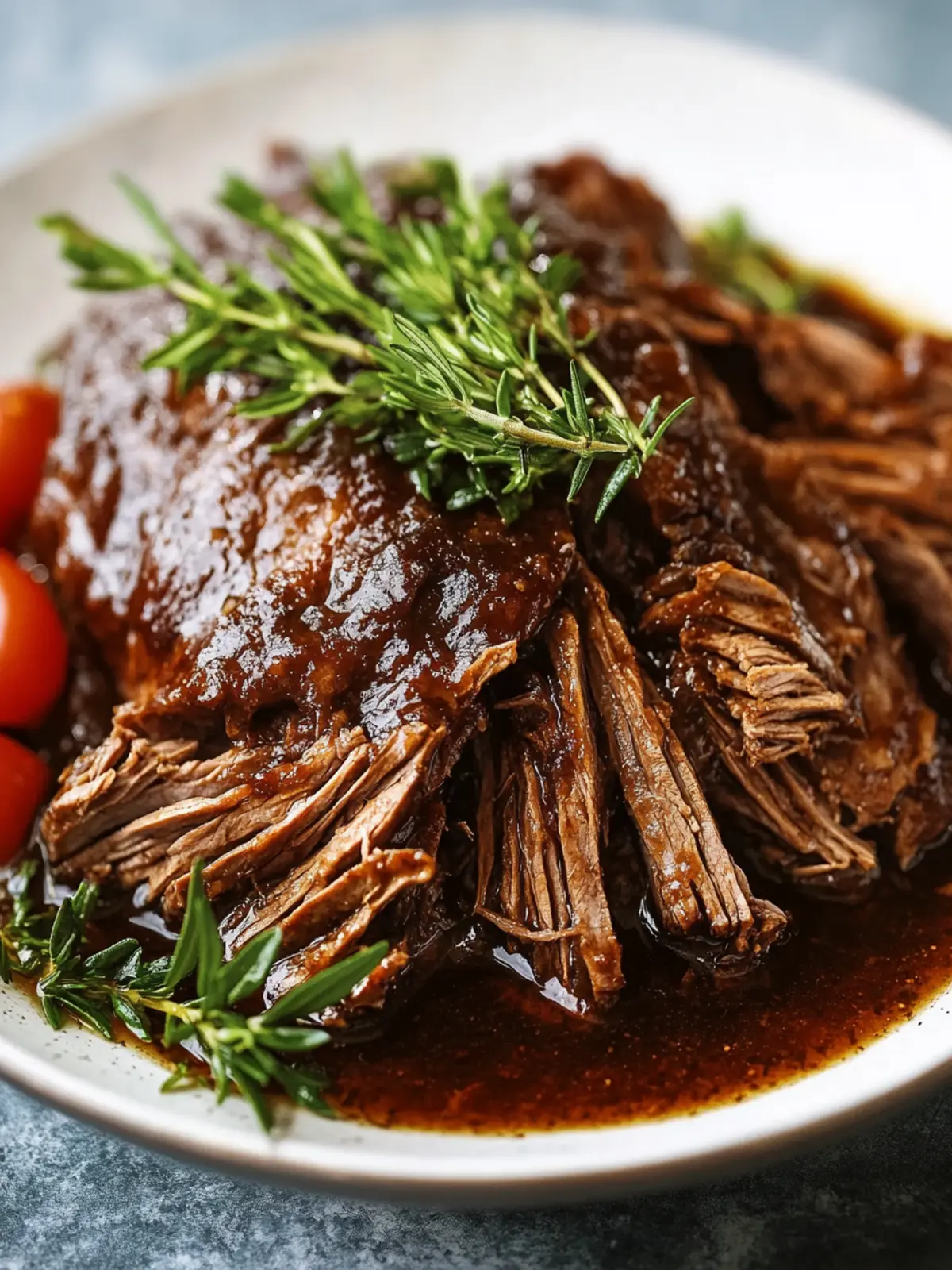 Slow Cooker Brown Sugar Balsamic Beef Roast Recipe for Easy Comfort 2 Slow Cooker Brown Sugar Balsamic Beef Roast Recipe