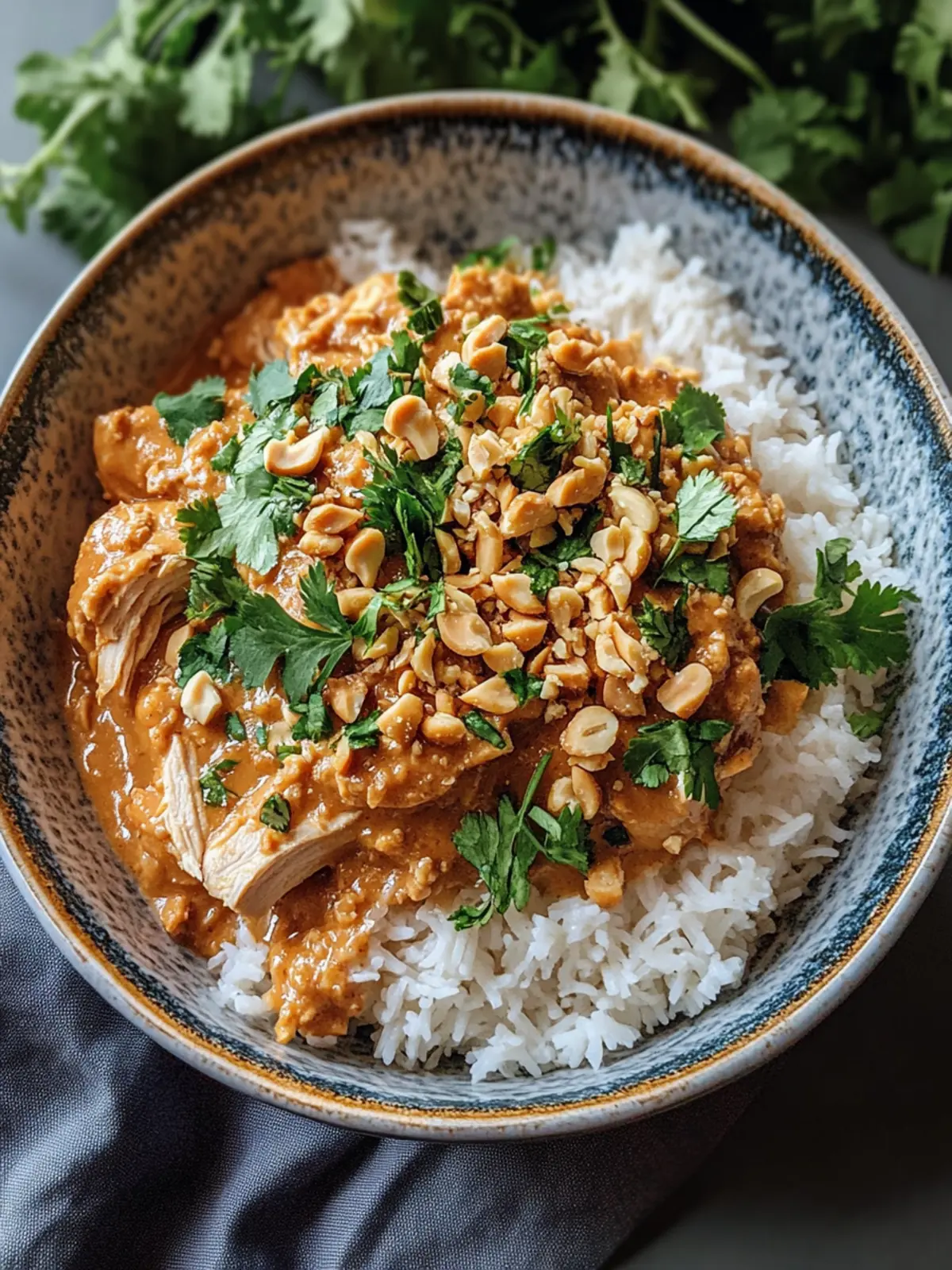 Slow Cooker Peanut Chicken: Irresistibly Creamy Comfort Food 2 Slow Cooker Peanut Chicken