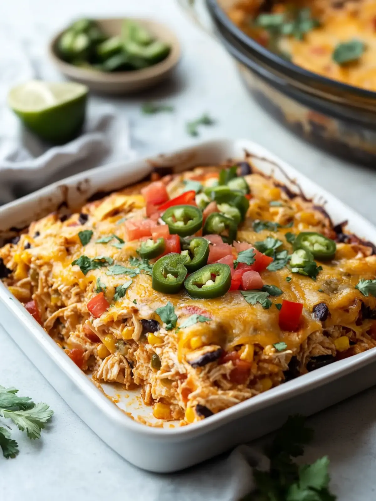 Delicious Easy Chicken Burrito Casserole for Busy Nights 5 Easy Chicken Burrito Casserole