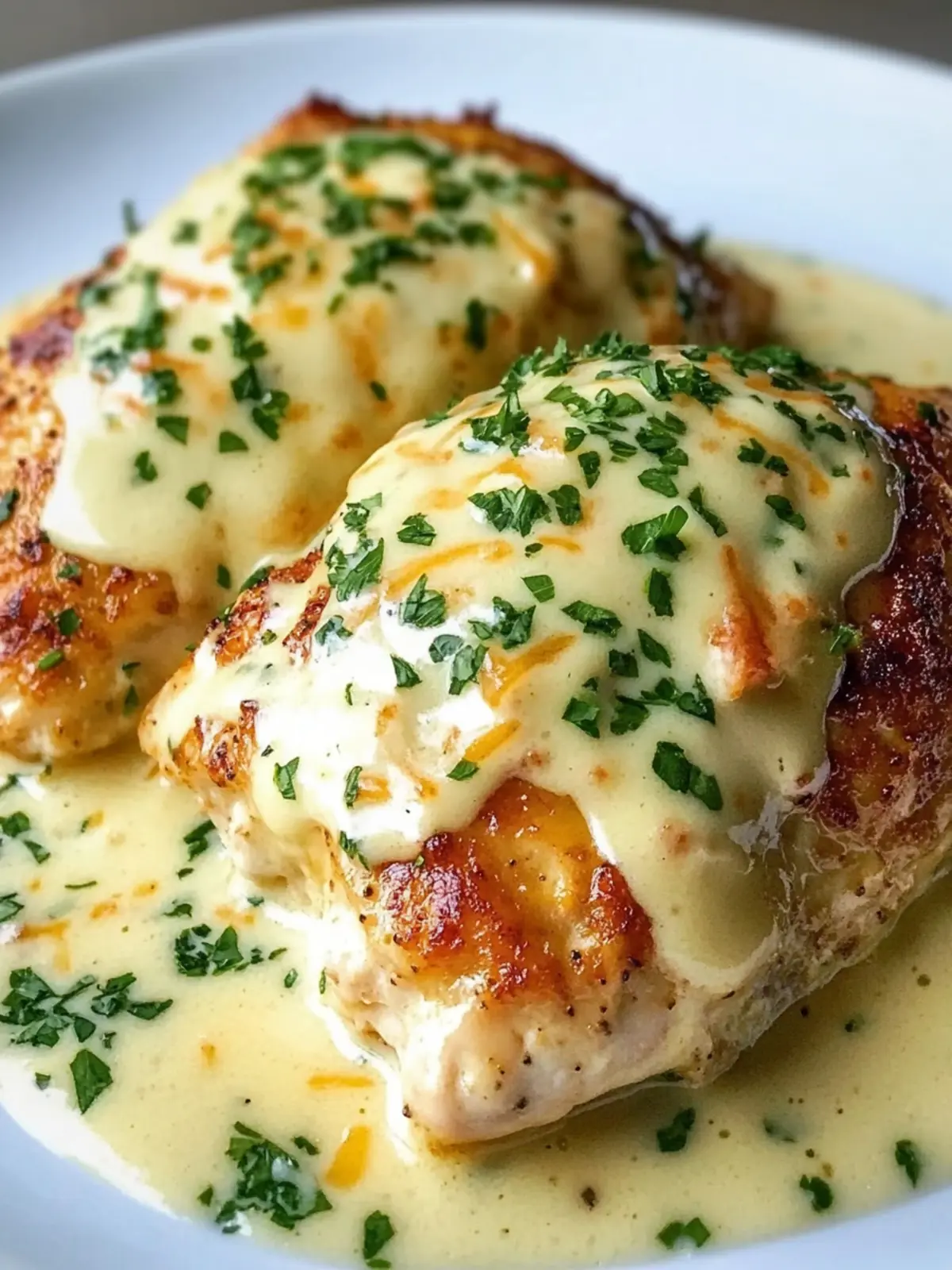 Smothered Cheesy Sour Cream Chicken: Comfort Food Bliss 2 Smothered Cheesy Sour Cream Chicken