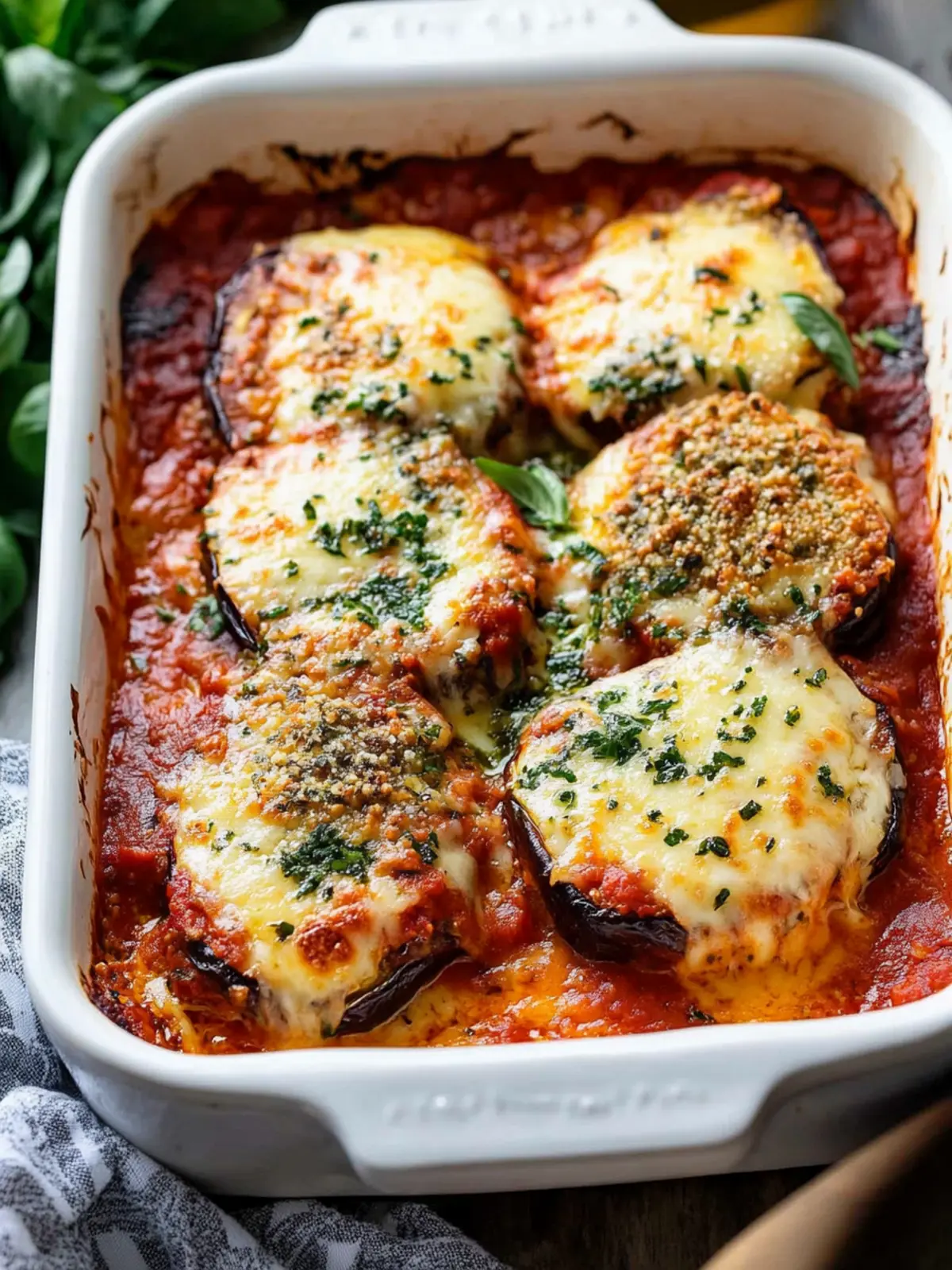 Classic Eggplant Parmesan: Crispy Fried or Heartwarming Baked 4 Classic Eggplant Parmesan