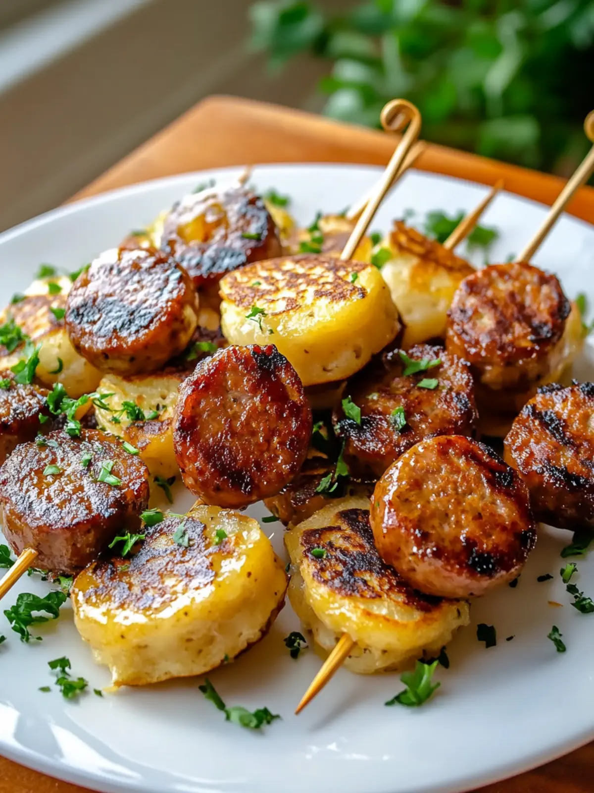 Delicious Easy Breakfast Pancake & Beef Sausage Skewers Bites 5 Easy Breakfast Pancake & Beef Sausage Skewers Bites