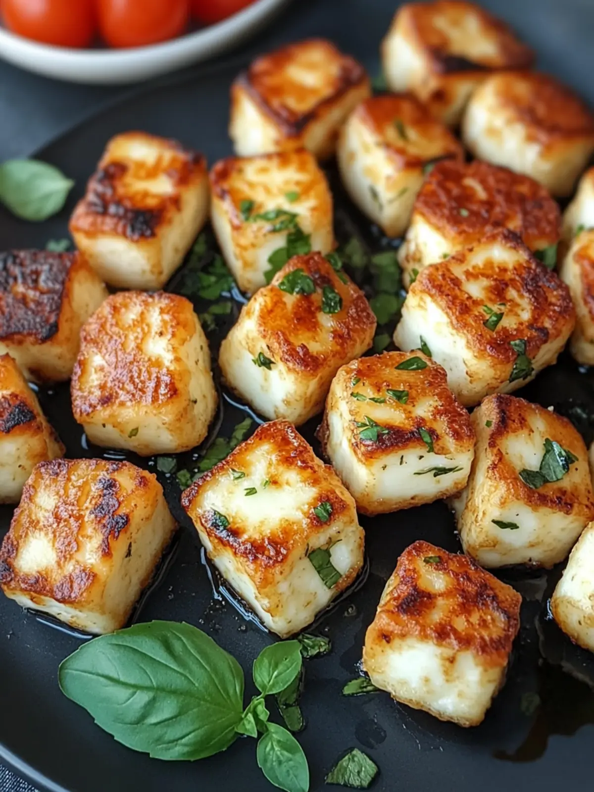 Crispy Air Fryer Halloumi Cheese Bites Recipe You’ll Love 3 Air Fryer Halloumi Cheese Bites Recipe