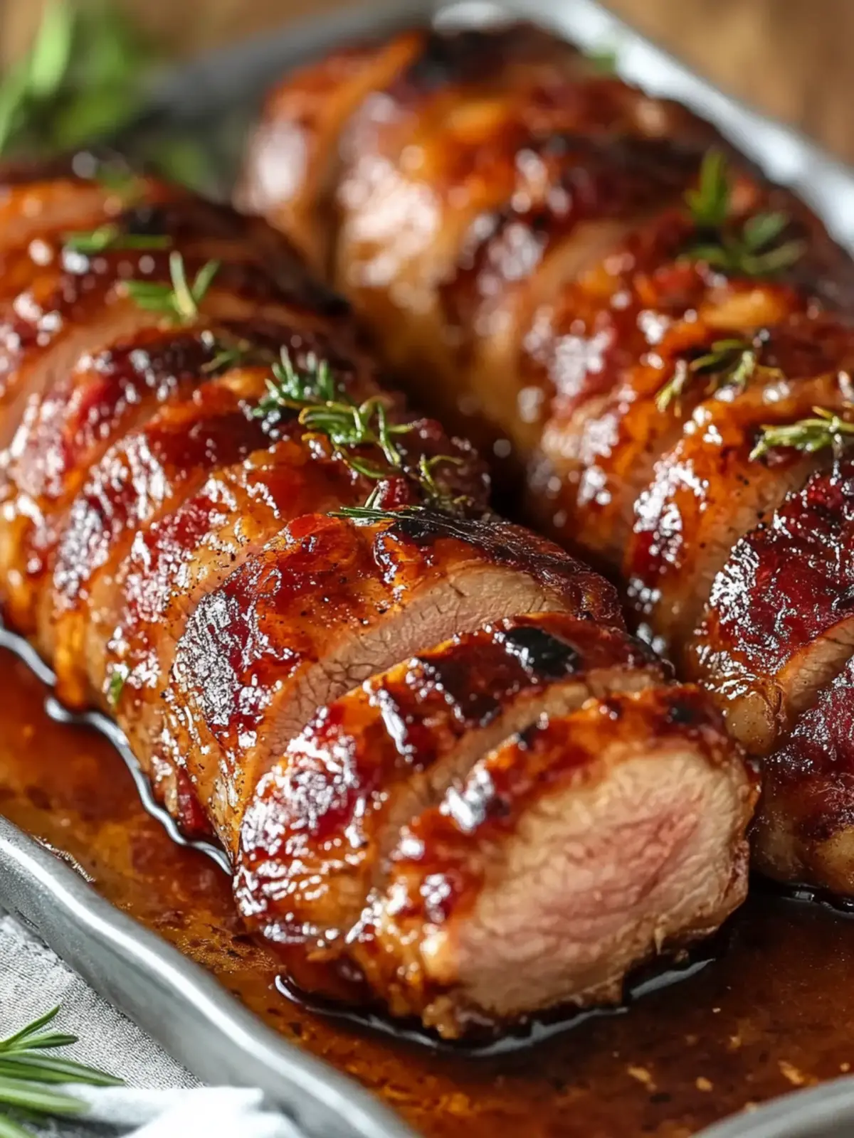 Bacon Brown Sugar Pork Tenderloin: A Sweet Flavor Adventure 2 Bacon Brown Sugar Pork Tenderloin