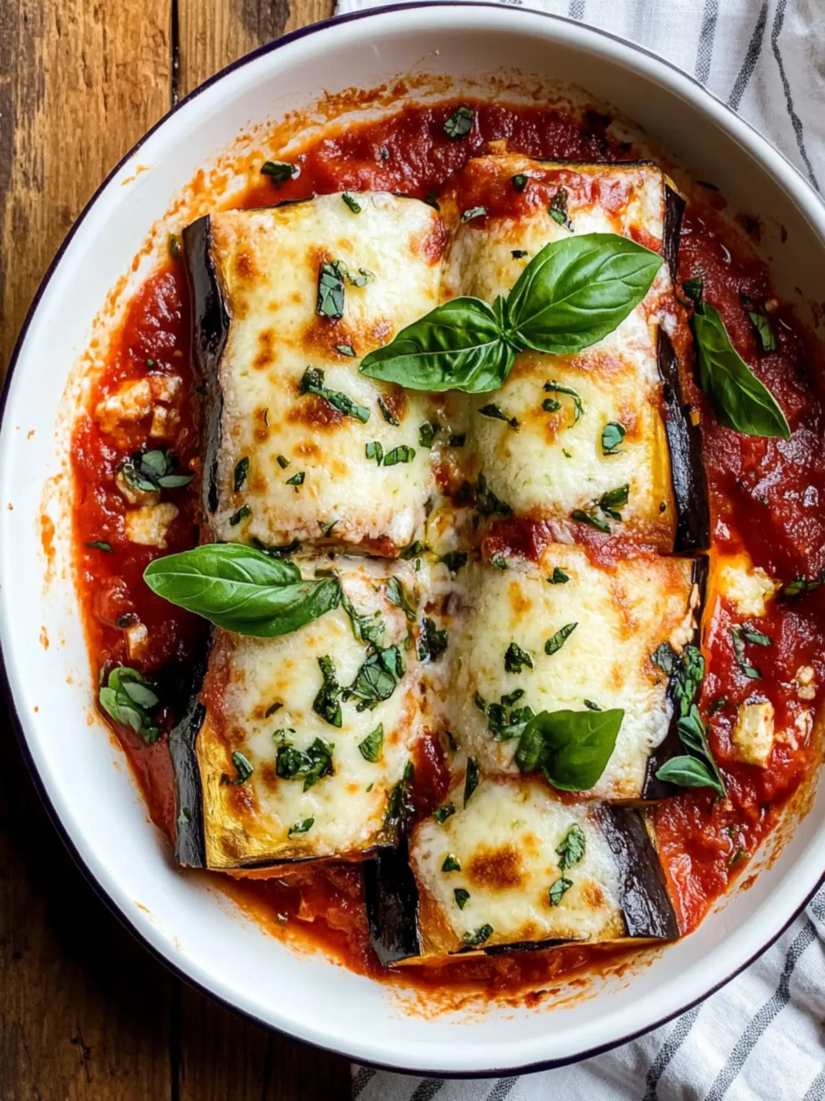 Delicious Eggplant Rollatini – Comfort Food Made Healthy 4 Eggplant Rollatini